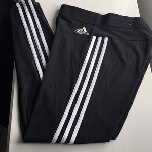 adidas three strip leggings